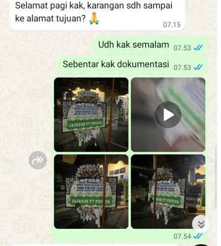 Pengiriman Papan Bunga Selamat Duri Kosambi
