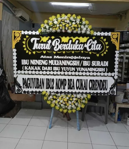 Papan Bunga Duka Duri Kosambi
