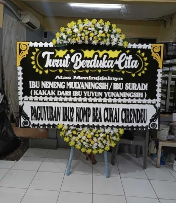 Papan Bunga di Duri Kosambi