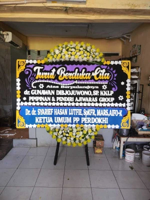Papan Bunga di Duri Kosambi